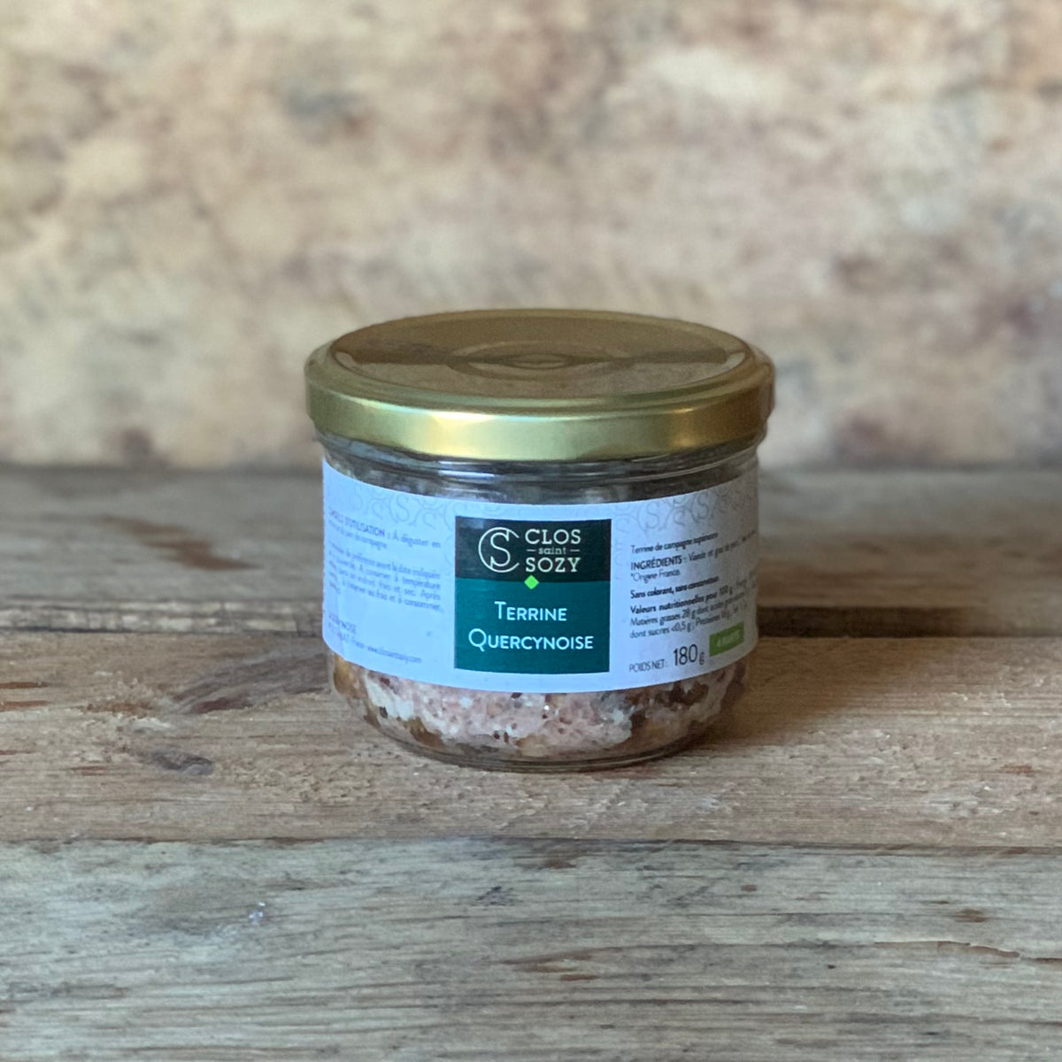 Clos Saint Sozy Terrine Quercynoise Bird and Carter